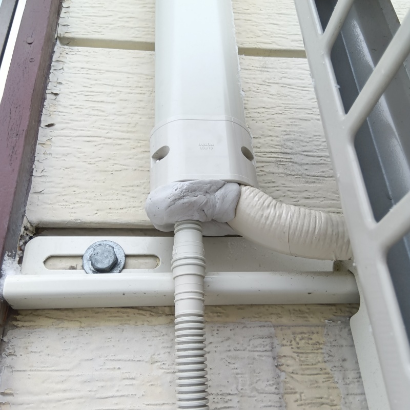 配管のすき間を封鎖