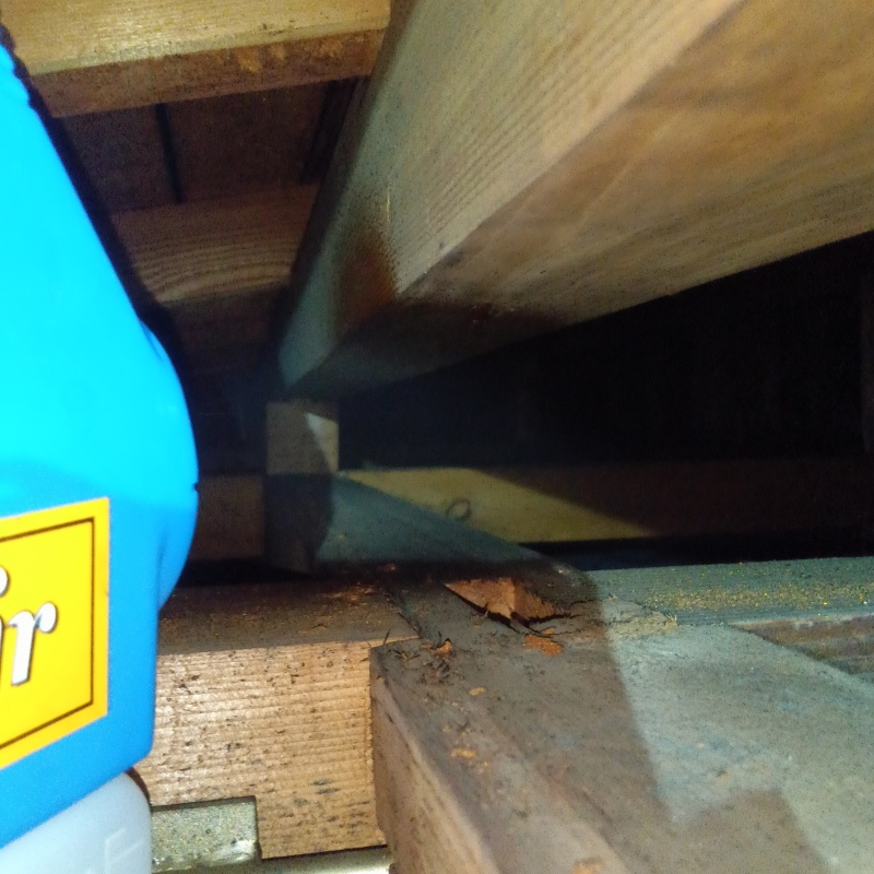 清掃後に除菌・消臭剤を散布