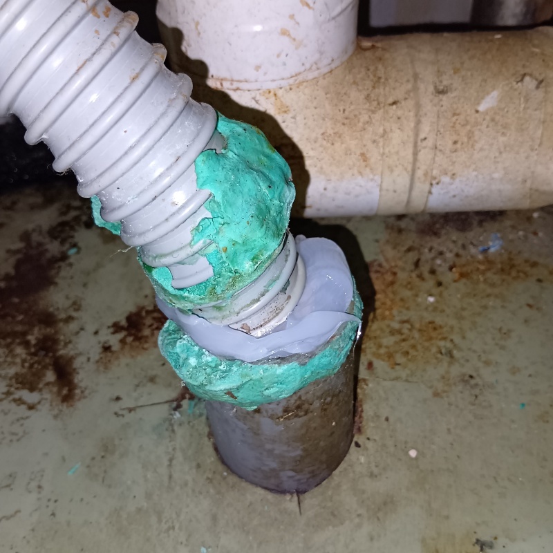 配管のすき間を封鎖