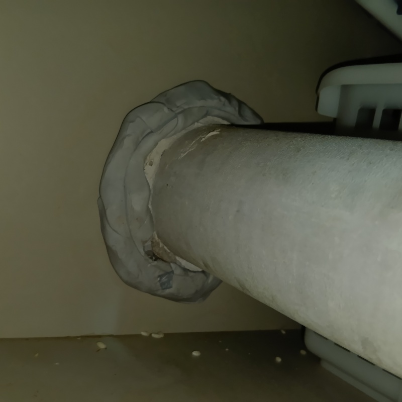 配管のすき間を封鎖