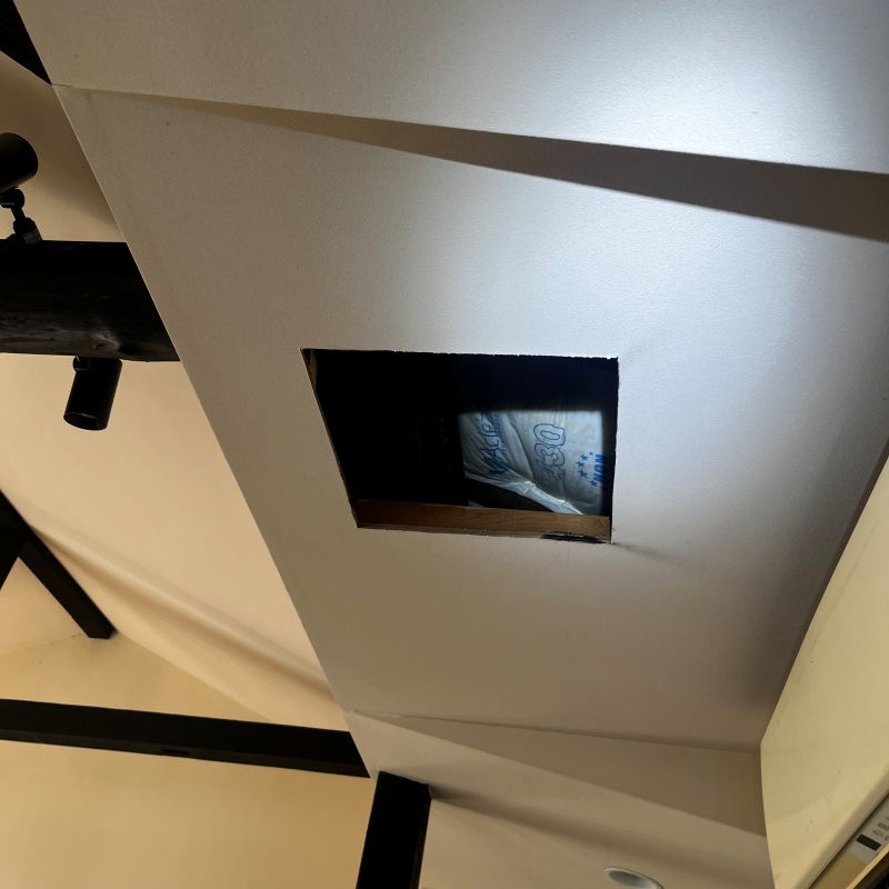 新設した点検口