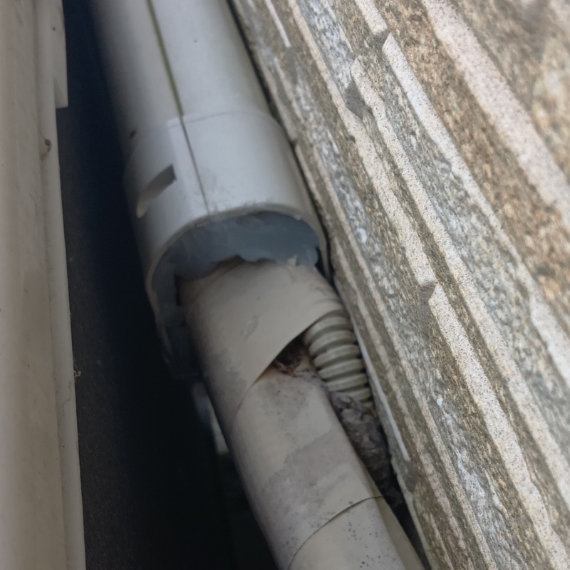 配管のすき間を封鎖