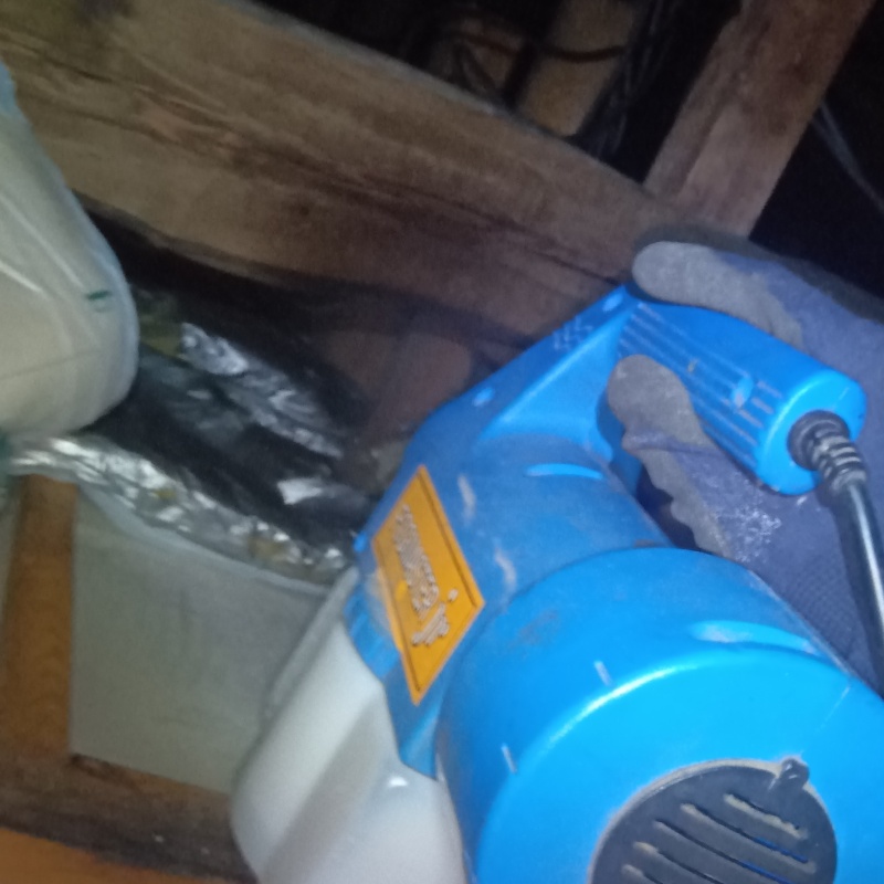 噴霧器で除菌剤を散布