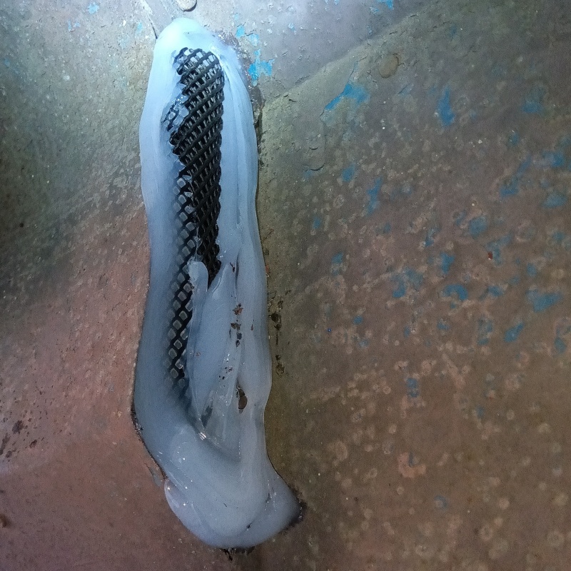 壁の接合部分のすき間を封鎖