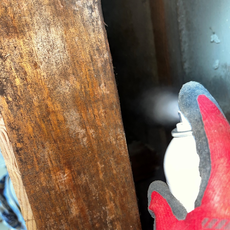 ネズミ駆除の施工事例（埼玉県川越市四都野台）