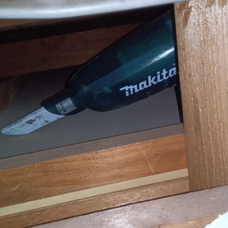 掃除機で汚れを回収