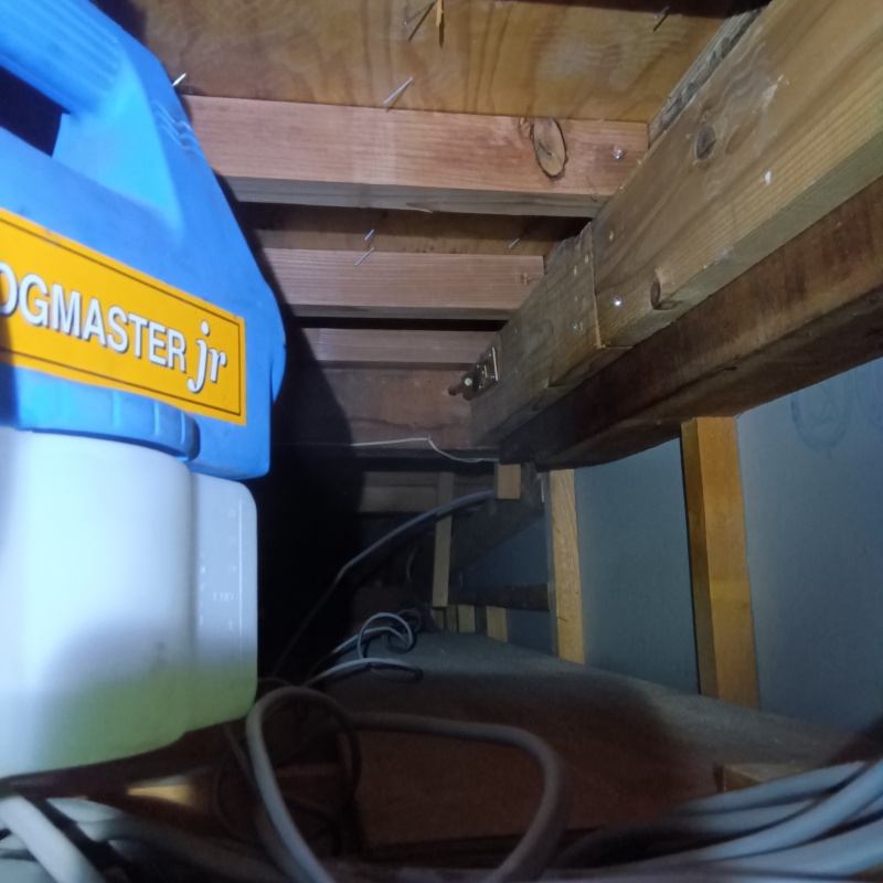 噴霧器で除菌剤を散布