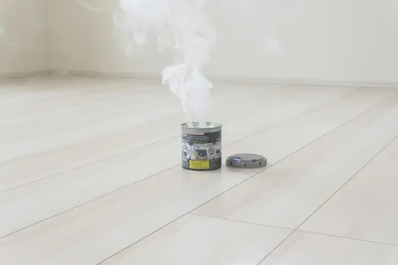 ハクビシン駆除の方法2　くん煙剤