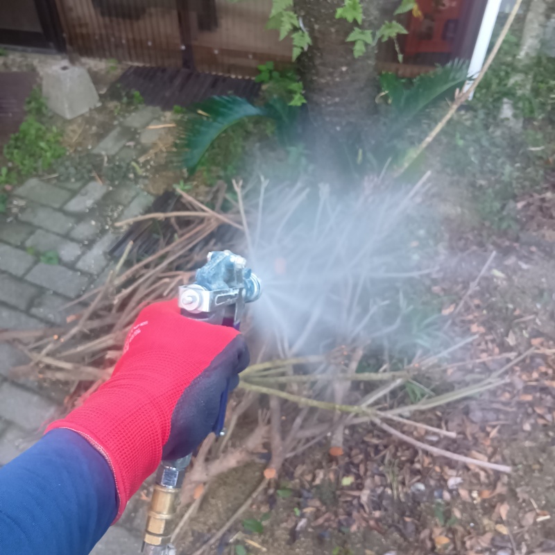 築年数34年のシロアリ駆除の施工事例（山口県下関市彦島福浦町）