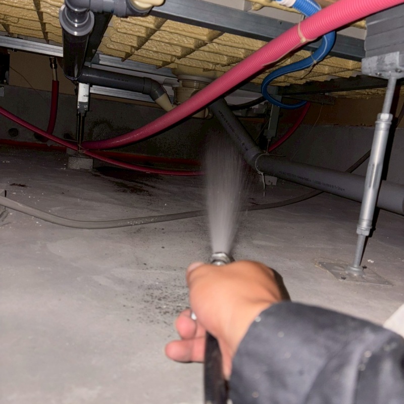 築年数20年のシロアリ予防の施工事例（山口県周南市）