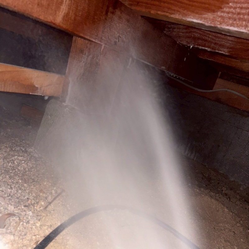 築年数40年のシロアリ駆除の施工事例（山口県山口市）