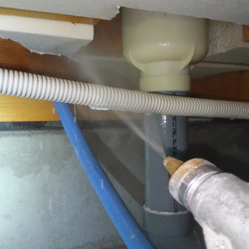 築年数15年のシロアリ予防の施工事例（静岡県磐田市富士見町）