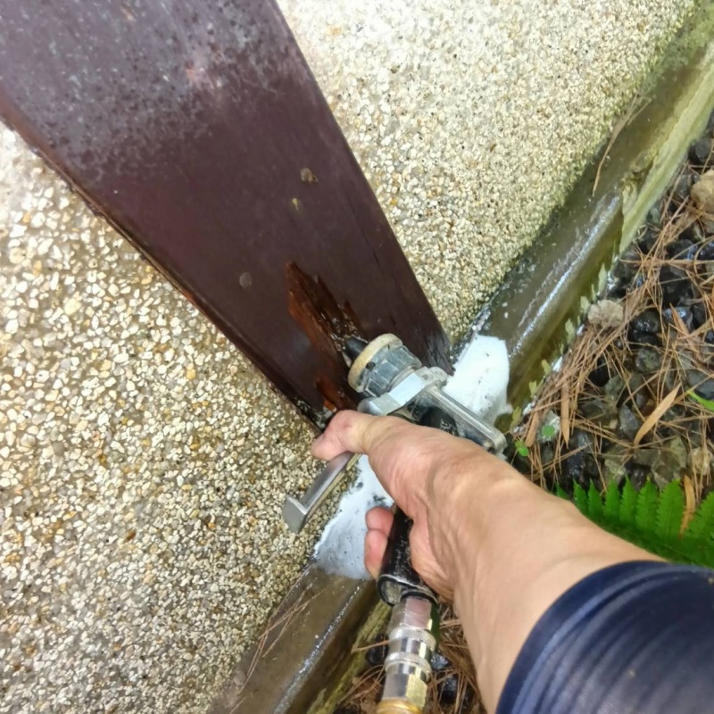 シロアリ駆除の施工事例（滋賀県近江八幡市為心町中）