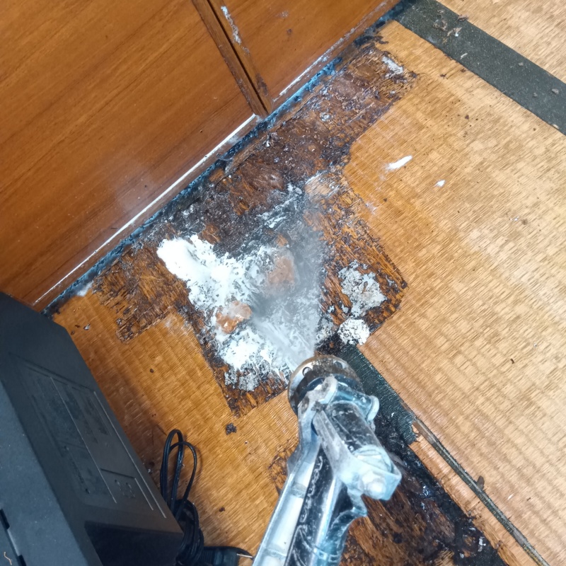 シロアリ駆除の施工事例（滋賀県長浜市三ツ矢町）