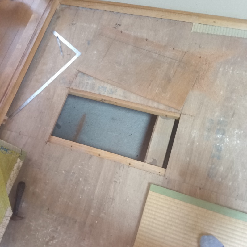 シロアリ駆除の施工事例（大阪府大阪市天王寺区城南寺町）