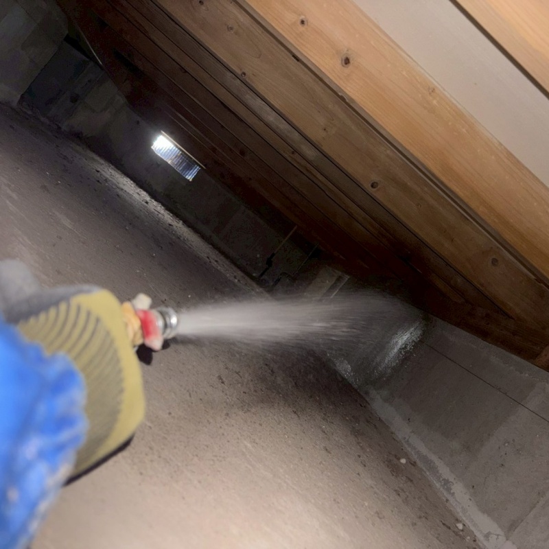 築年数30年のシロアリ予防の施工事例（山口県山口市小郡下郷）