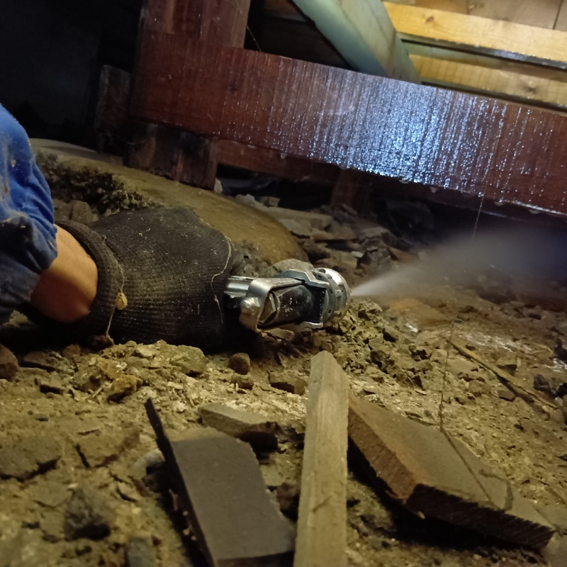 シロアリ駆除の施工事例（山形県山形市江南）