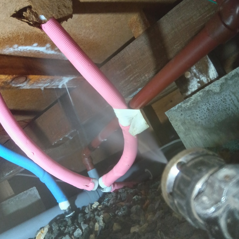 築年数31年のシロアリ予防の施工事例（滋賀県長浜市唐国町）