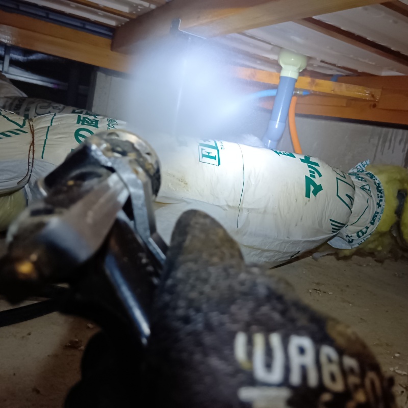 築年数15年のシロアリ駆除の施工事例（千葉県柏市柏）