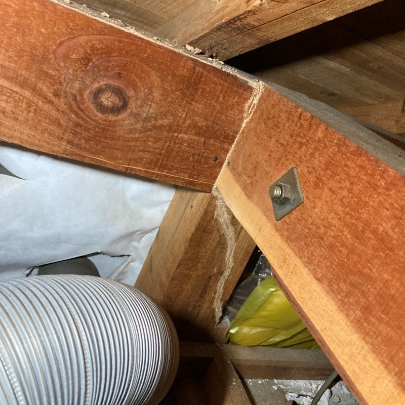 築年数35年のシロアリ駆除の施工事例（長崎県諫早市森山町唐比東）