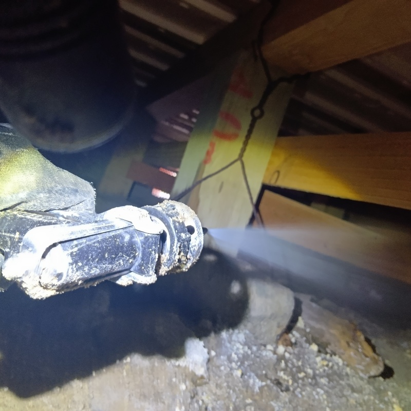 シロアリ駆除の施工事例（宮城県大崎市古川福浦）