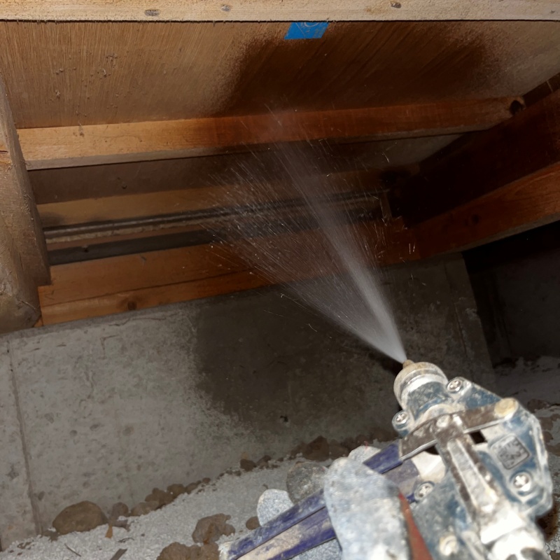 築年数30年のシロアリ駆除の施工事例（埼玉県幸手市天神島）