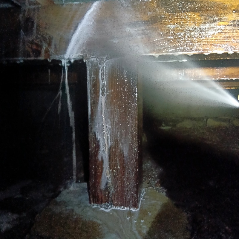 築年数47年のシロアリ駆除の施工事例（新潟県柏崎市谷根）