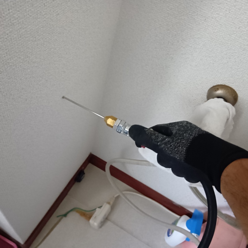 シロアリ駆除の施工事例（千葉県千葉市花見川区畑町）