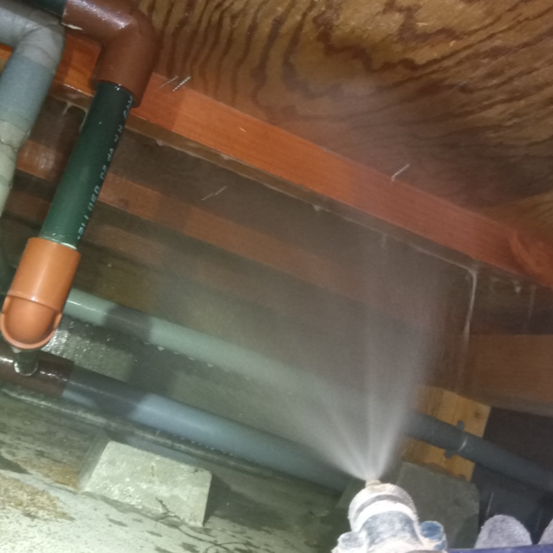 築年数20年のシロアリ駆除の施工事例（静岡県静岡市駿河区谷田）