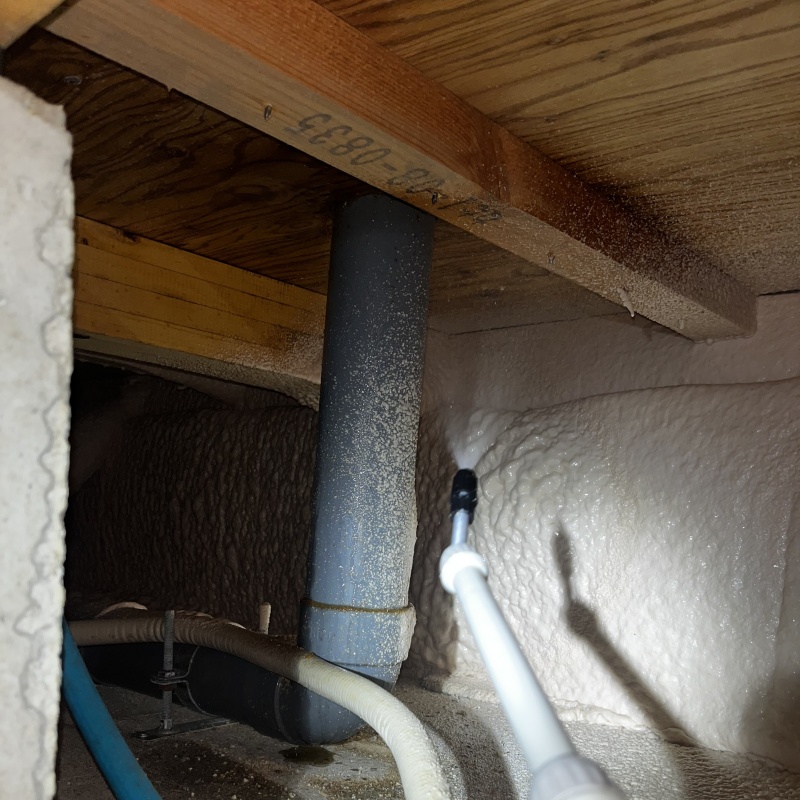 築年数10年のシロアリ予防の施工事例（埼玉県さいたま市大宮区堀の内町）