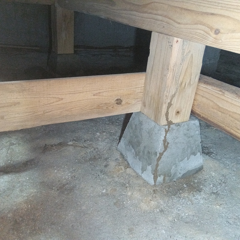 築年数35年のシロアリ駆除の施工事例（福岡県大野城市南ケ丘）