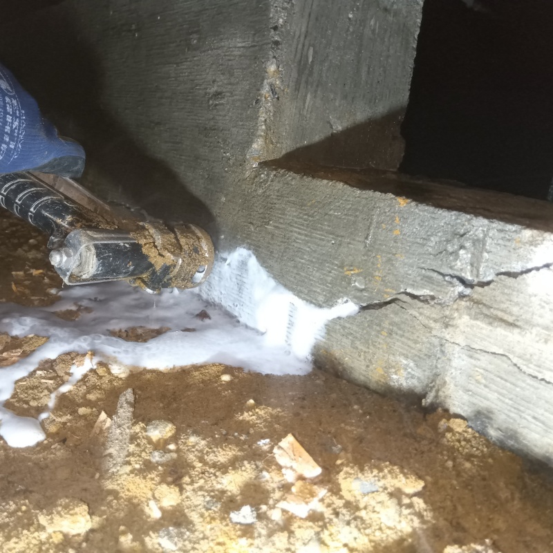 築年数40年のシロアリ予防の施工事例（三重県鈴鹿市加佐登）