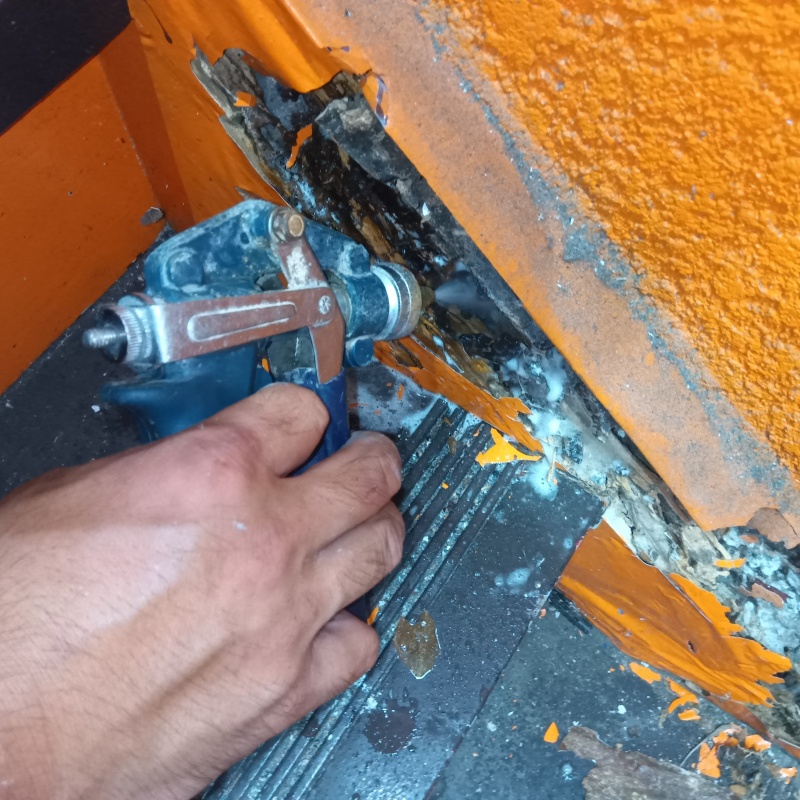 シロアリ駆除の施工事例（福岡県北九州市小倉北区）