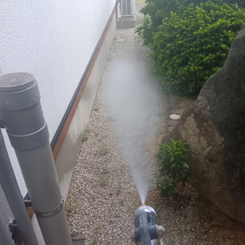 築年数25年のシロアリ予防の施工事例（佐賀県唐津市相知町長部田）