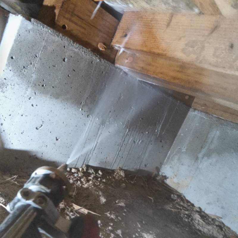 シロアリ予防の施工事例（三重県亀山市みどり町）