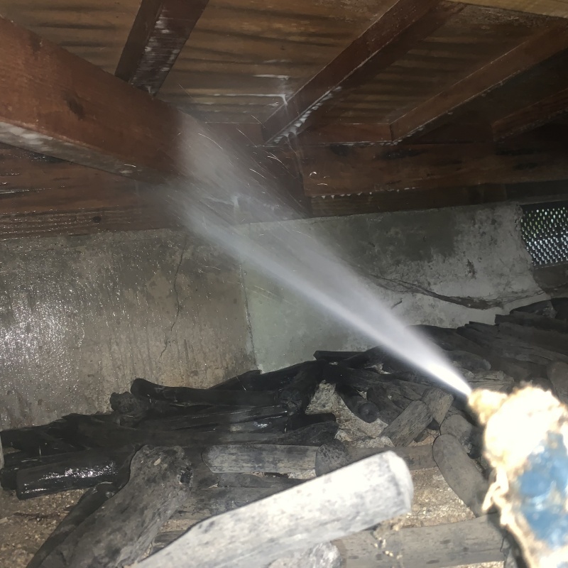 築年数50年のシロアリ駆除の施工事例（滋賀県大津市和邇北浜）