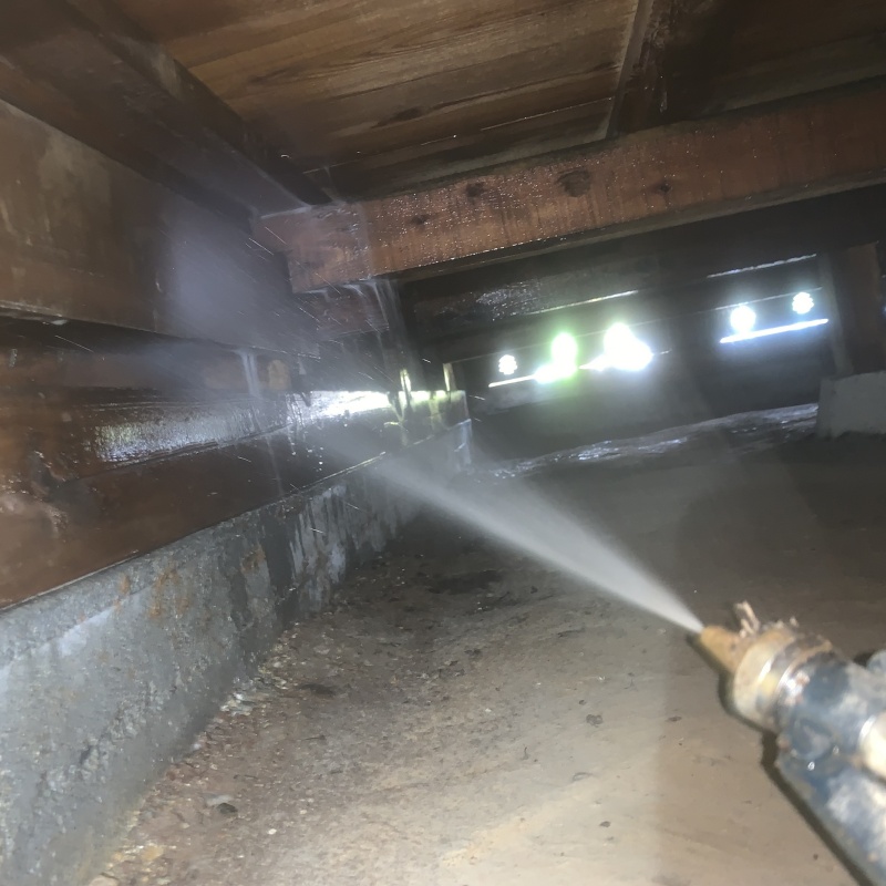 築年数55年のシロアリ駆除の施工事例（愛知県春日井市篠木町）