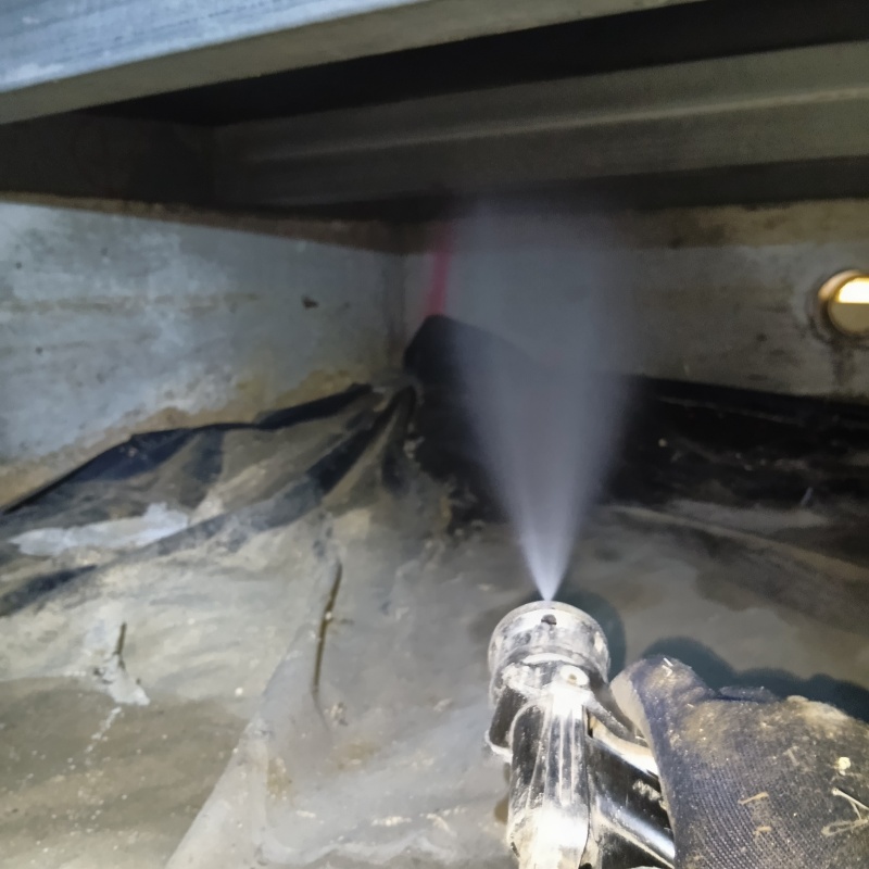 シロアリ駆除の施工事例（熊本県八代市）