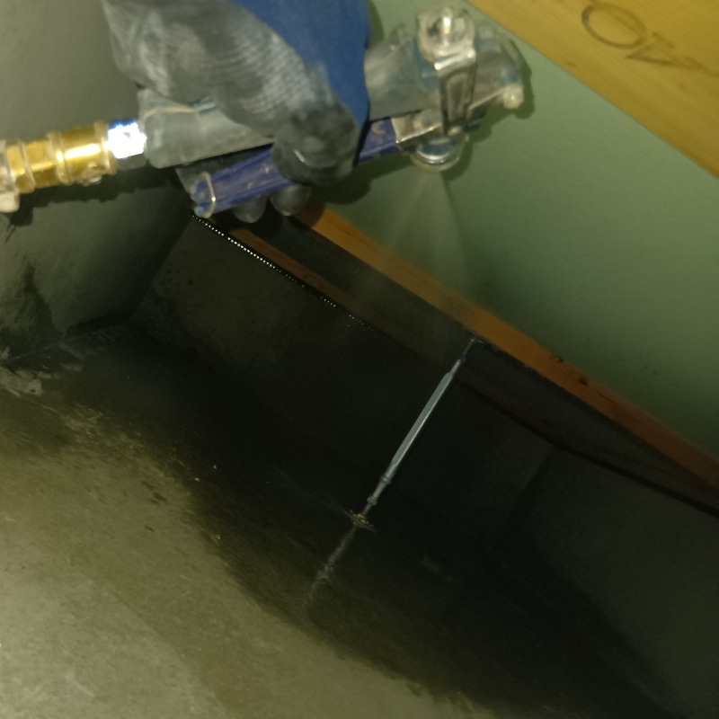 築年数10年のシロアリ予防の施工事例（広島県呉市広古新開）