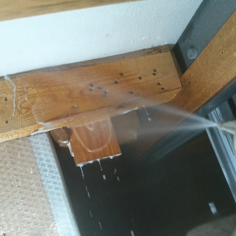 シロアリ駆除の施工事例（三重県津市白山町上ノ村）