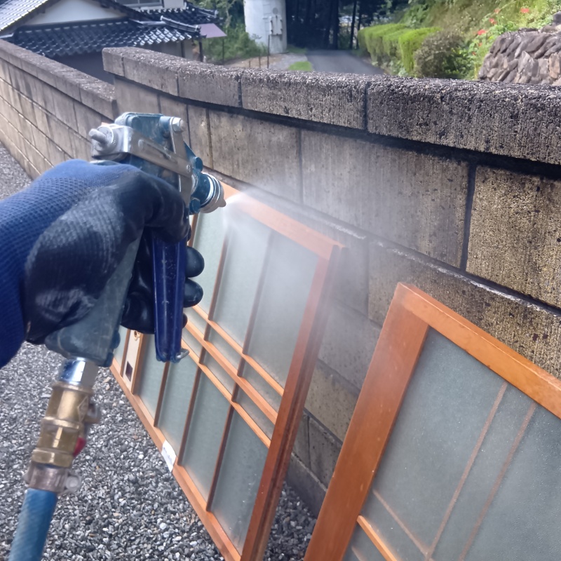 築年数46年のシロアリ駆除の施工事例（岡山県津山市坪井上）