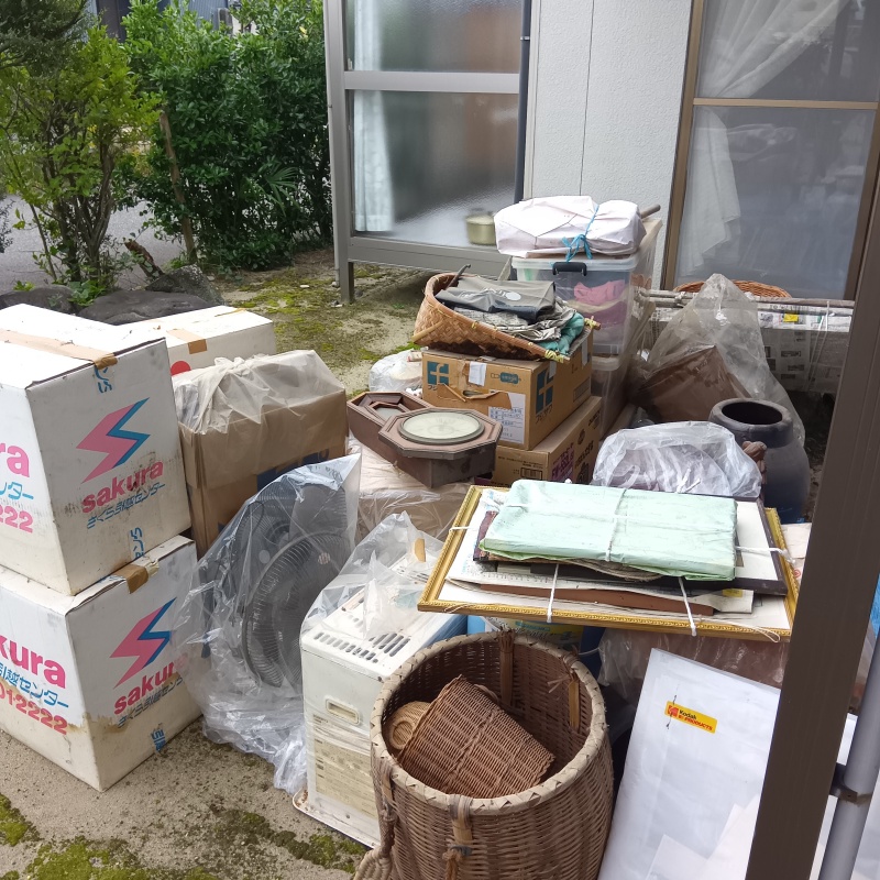 運び出した荷物