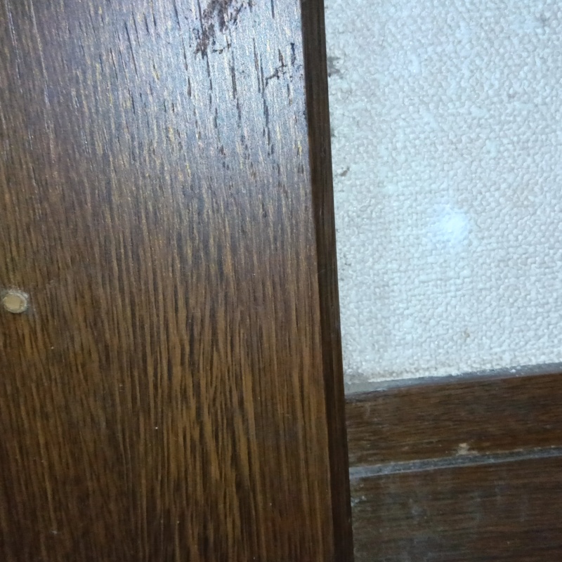 開けた穴を補修したあとの様子