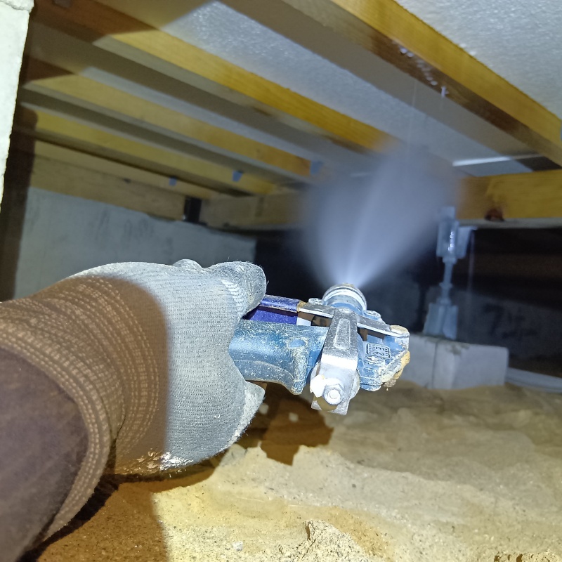 築年数37年のシロアリ駆除の施工事例（大阪府豊能郡豊能町新光風台）