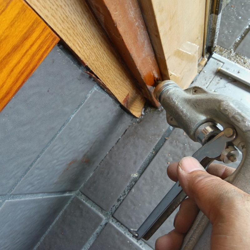 シロアリ駆除の施工事例（愛知県東海市富木島町貴船）