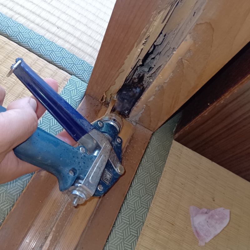 築年数35年のシロアリ駆除の施工事例（埼玉県川越市霞ケ関北）