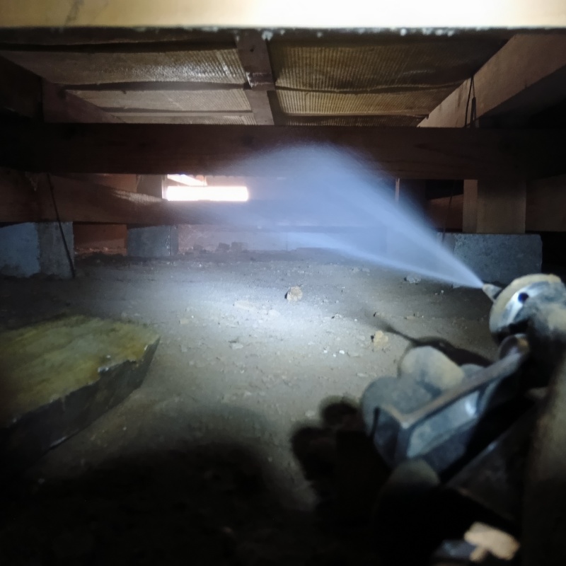 シロアリ駆除の施工事例（千葉県八千代市）