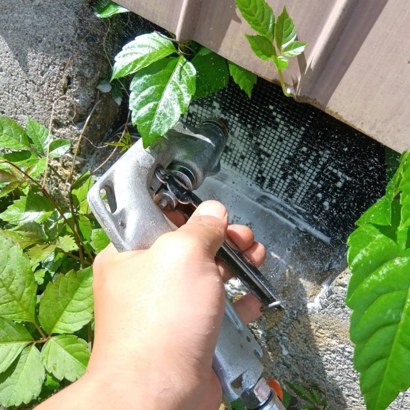 シロアリ駆除の施工事例（岐阜県加茂郡川辺町中川辺）