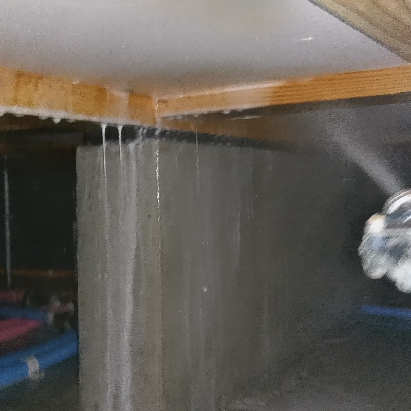 床下木材・断熱材に防蟻剤を散布