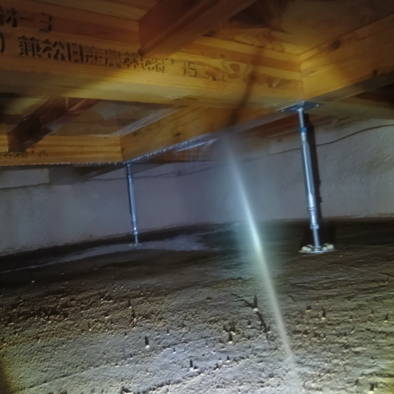 築年数10年のシロアリ予防の施工事例（千葉県四街道市物井）